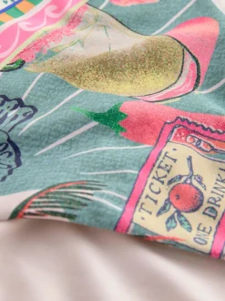 Badkleding*Next Groen/roze Conversatie - Bikini broekje met print