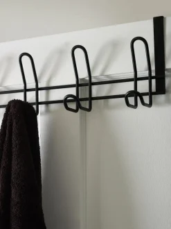 Thuiskantoor|Badkameraccessoires|Next Haak voor aan de deur Zwart