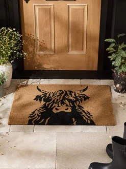 Deurmatten|Vloerkleden En Lopers|Next Hamish Coir Doormat