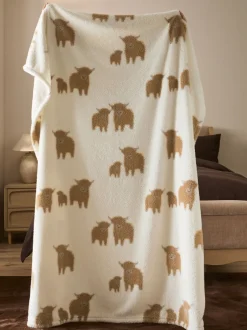 Kussentjes En Plaids|Kussentjes En Plaids*Next Hamish Fleece bedloper