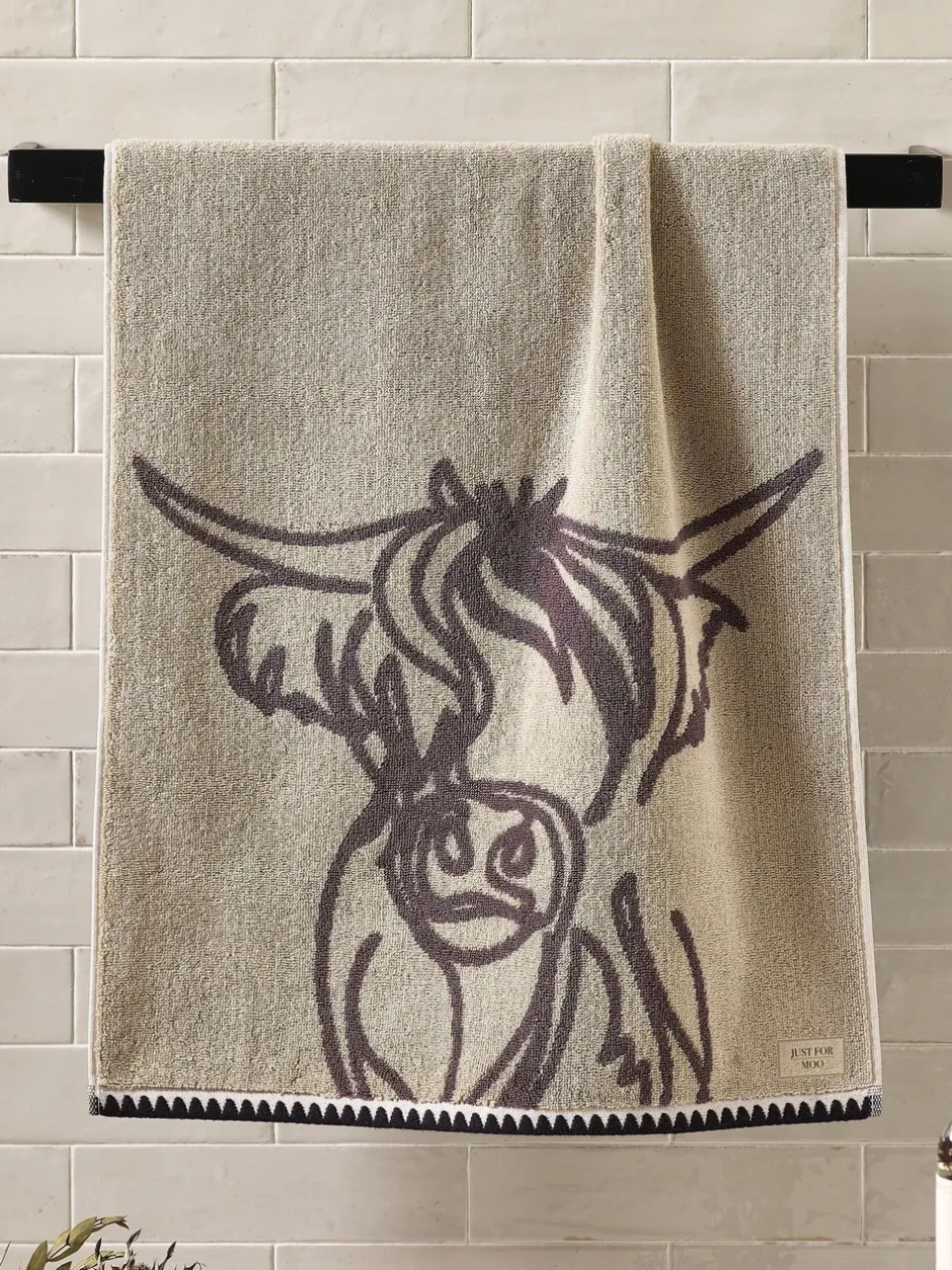 Handdoeken En Badmatten*Next Hamish the Highland Cow 100% katoenen handdoek
