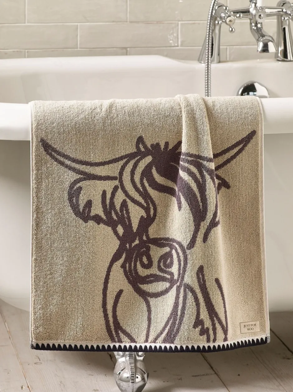 Handdoeken En Badmatten*Next Hamish the Highland Cow 100% katoenen handdoek