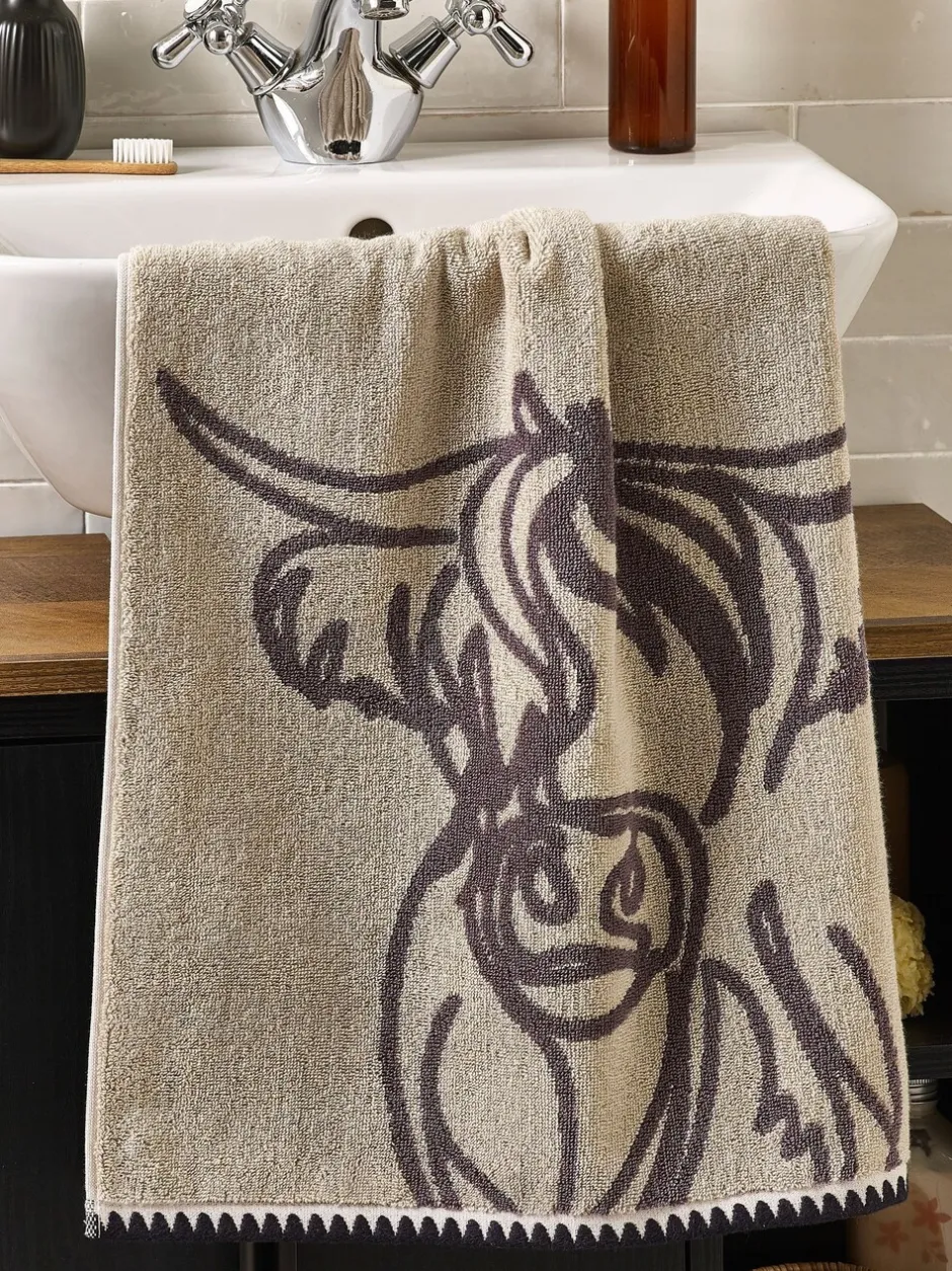 Handdoeken En Badmatten*Next Hamish the Highland Cow 100% katoenen handdoek