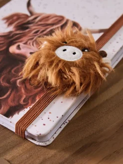Thuiskantoor*Next Hamish the Highland Cow A5 Lined Notebook