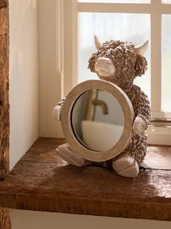 Spiegels|Badkameraccessoires*Next Hamish The Highland Cow Dressing Table Mirror