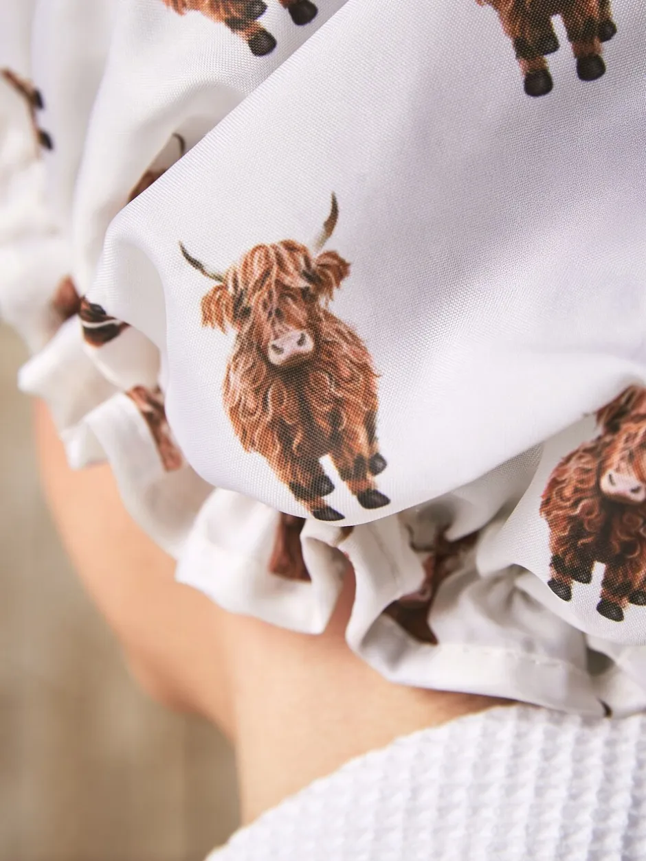 Badkameraccessoires|Next Hamish The Highland Cow douchepet