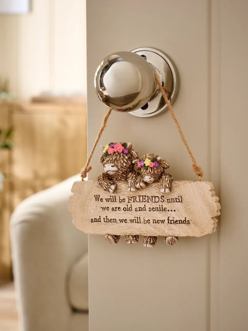 Decoraties*Next Hamish The Highland Cow Friends decoratiehanger