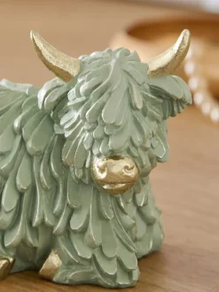 Decoraties|Thuiskantoor|Next Hamish The Highland Cow ringhouder