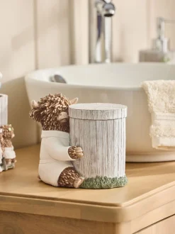 Badkameraccessoires|Next Hamish the Highland Cow Spa Storage Jar