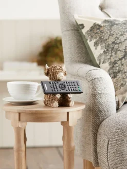 Decoraties|Thuiskantoor*Next Hamish the Highland Cow tv-houder met afstandsbediening