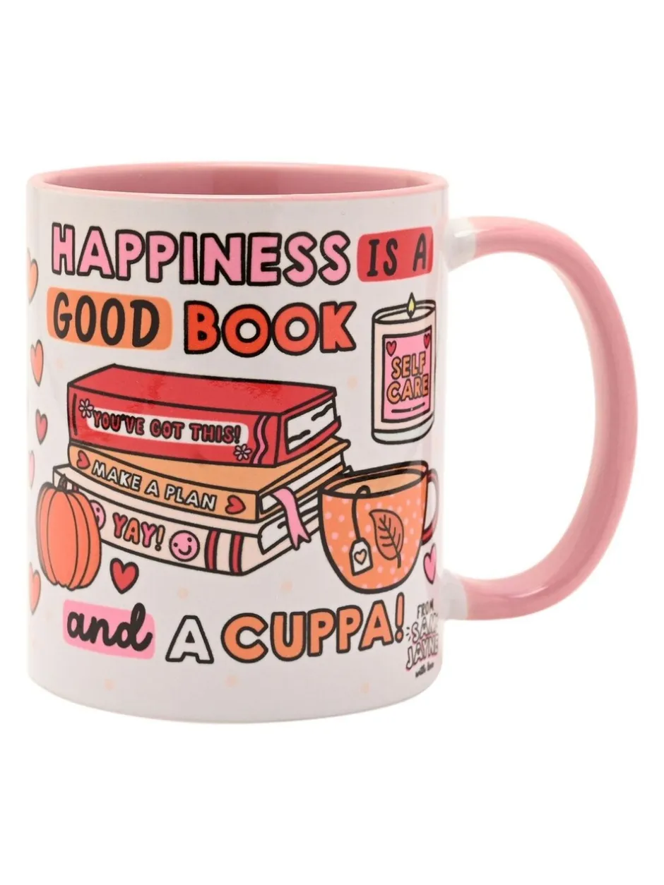 Mokken En Koppen*Next Happiness is a Good Book Gift Set