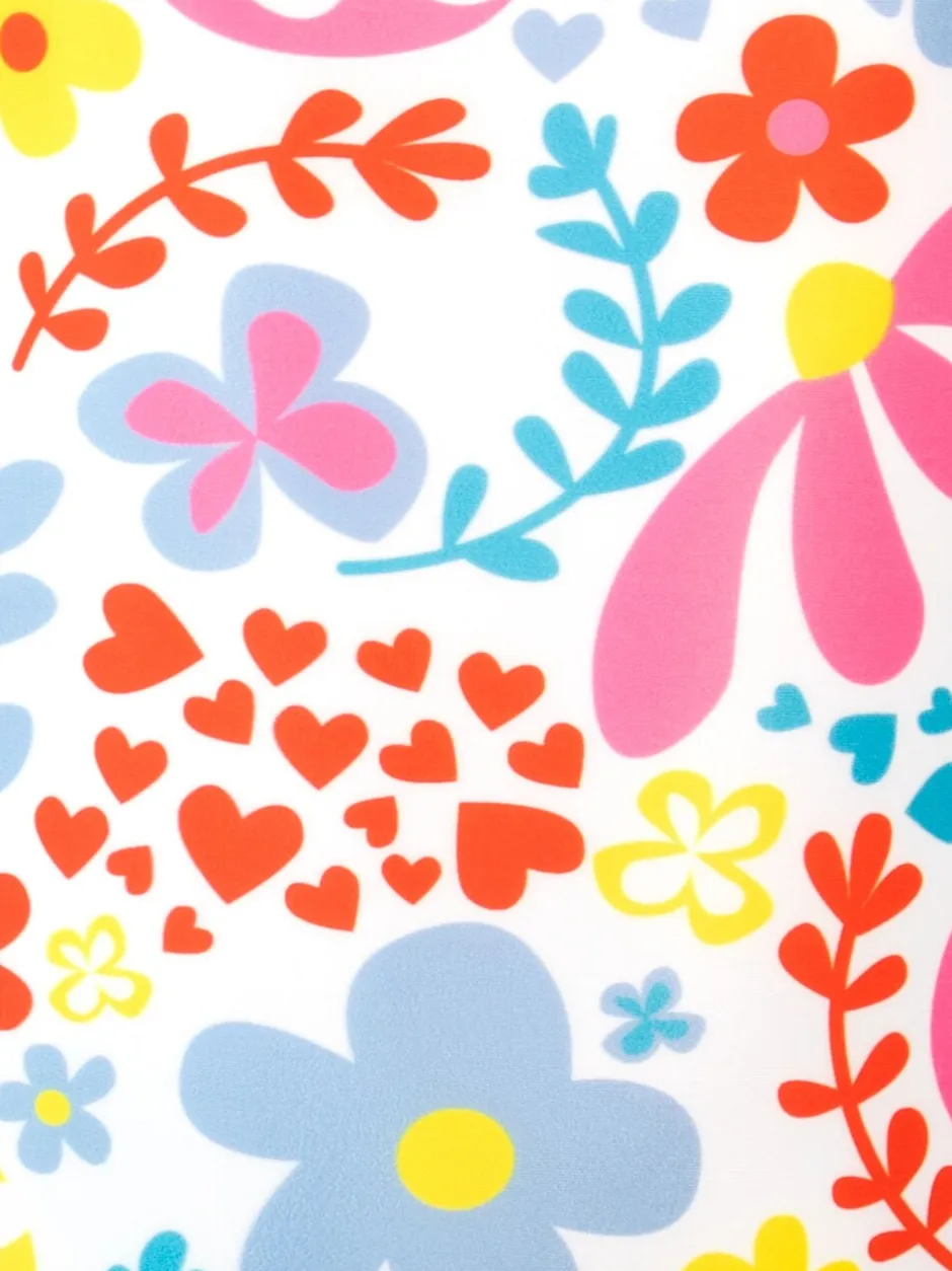 Badkleding|Harry Bear badpak met bloemenpatroon