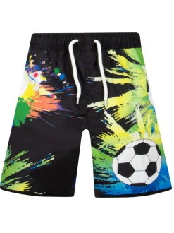 Badkleding|Badkleding*Harry Bear 2-delige zwemset in voetbalstijl