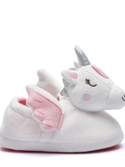 Pantoffels|Harry Bear pantoffels met eenhoornprint
