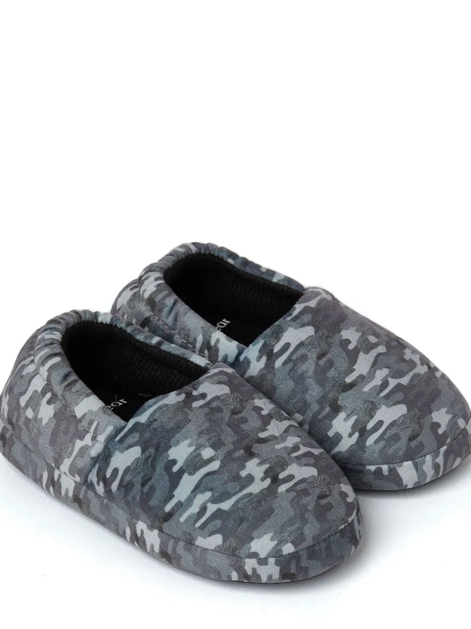 Pantoffels|Harry Bear pantoffels met camouflageprint