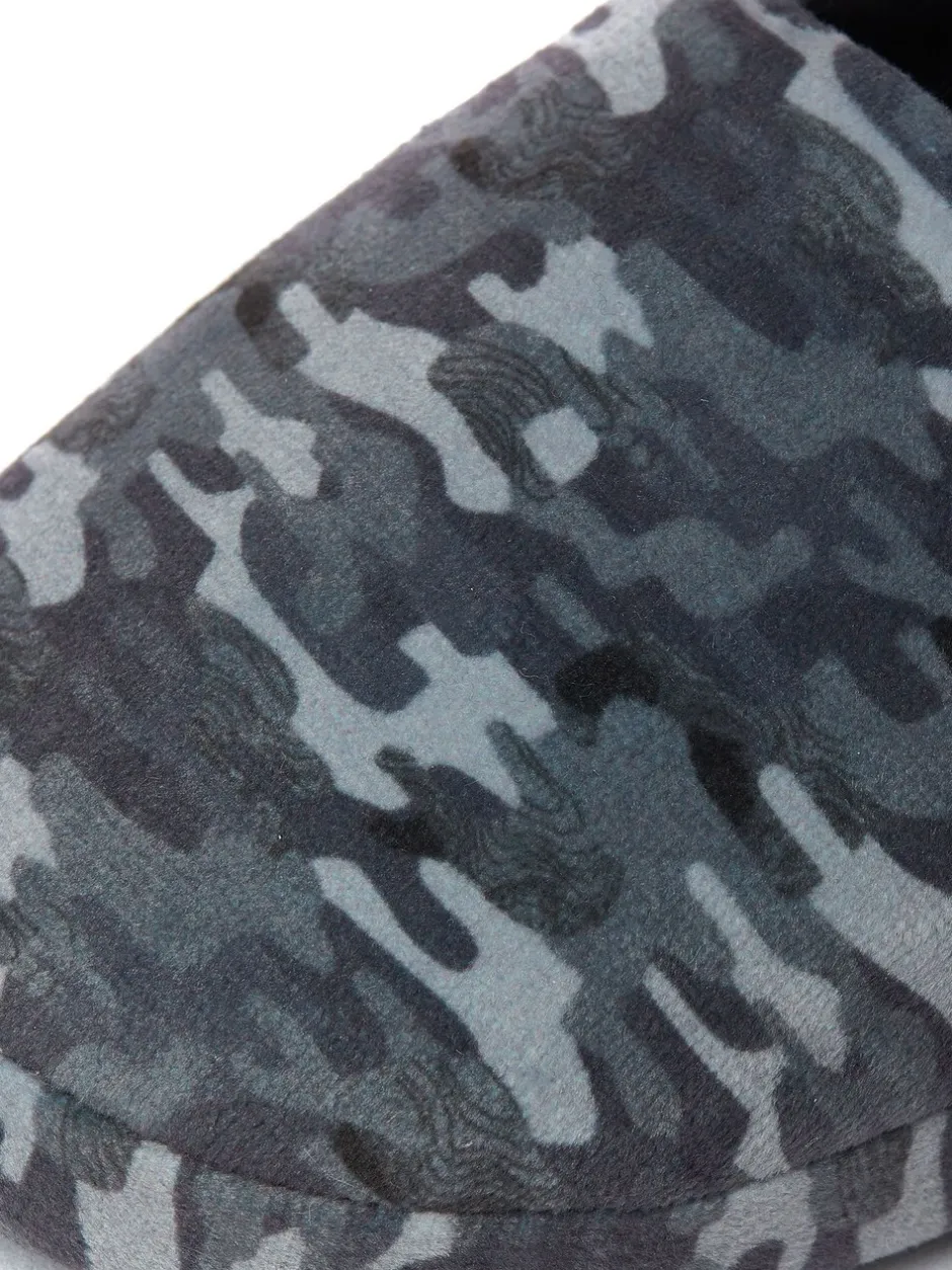Pantoffels|Harry Bear pantoffels met camouflageprint