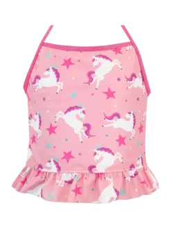 Badkleding|Harry Bear tankini met eenhoornprint, 2-delig badpak