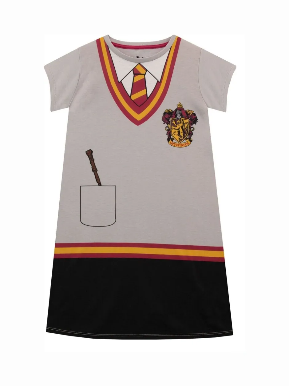 Nachtponnen*Character Harry Potter nachtjapon met karakteristieke print