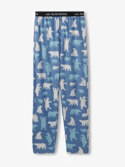 Pyjama's*Hatley Blue Polar Bear Pyjama Bottoms
