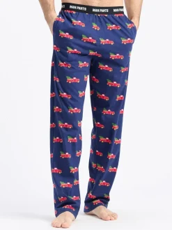 Pyjama's|Hatley Red Christmas Truck Pyjama Bottoms