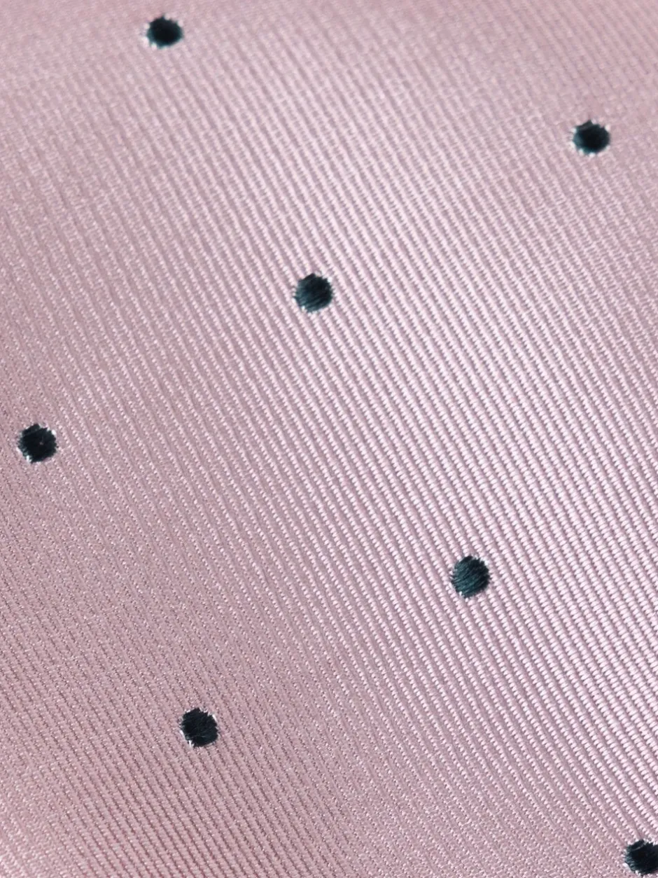 Stropdassen En Pochets|Hawes & Curtis Pink Spot Repp Tie