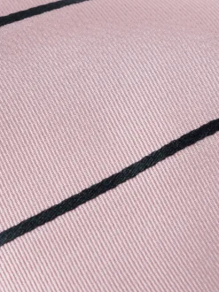 Stropdassen En Pochets*Hawes & Curtis Pink Stripe Repp Tie