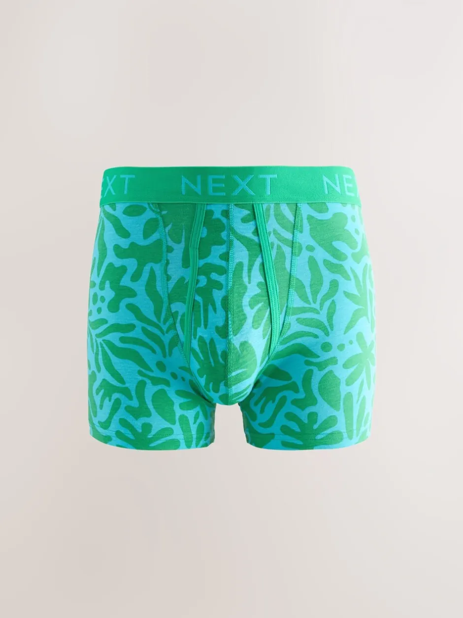 Ondergoed|Ondergoed|Next - 8 Boxershorts zonder plooi Helder patroon