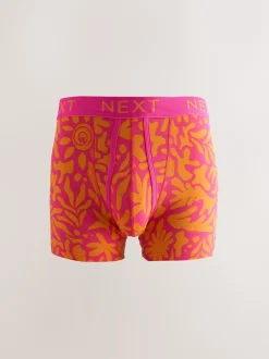 Ondergoed|Ondergoed|Next - 8 Boxershorts zonder plooi Helder patroon