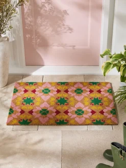 Deurmatten|Vloerkleden En Lopers|Next Helder Tile Kokos Deurmat