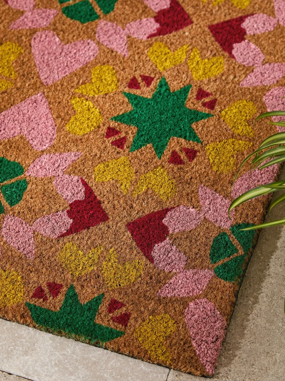 Deurmatten|Vloerkleden En Lopers|Next Helder Tile Kokos Deurmat
