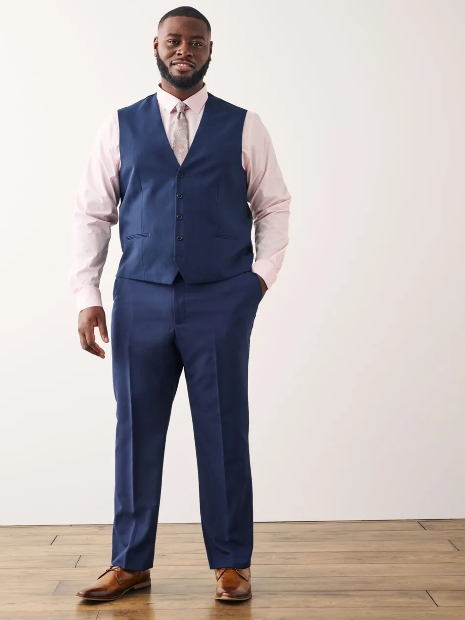 Vesten|Next - Gilet met regular fit Helderblauw