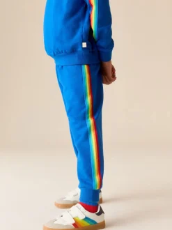 Joggingbroeken|Sweaters En Hoody´S|Little Bird by Jools Oliver Helderblauw - set van sweatshirt en joggingbroek