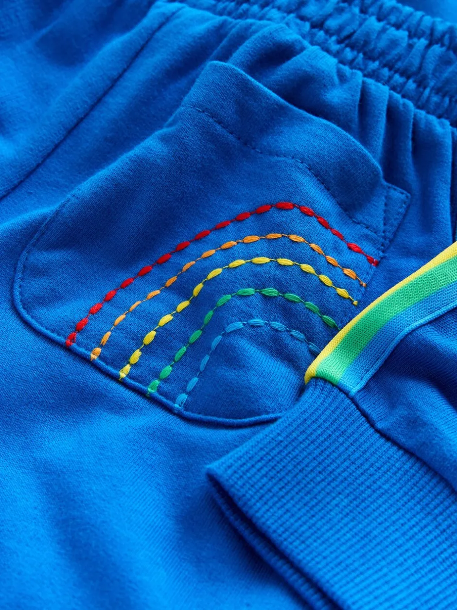Joggingbroeken|Sweaters En Hoody´S|Little Bird by Jools Oliver Helderblauw - set van sweatshirt en joggingbroek
