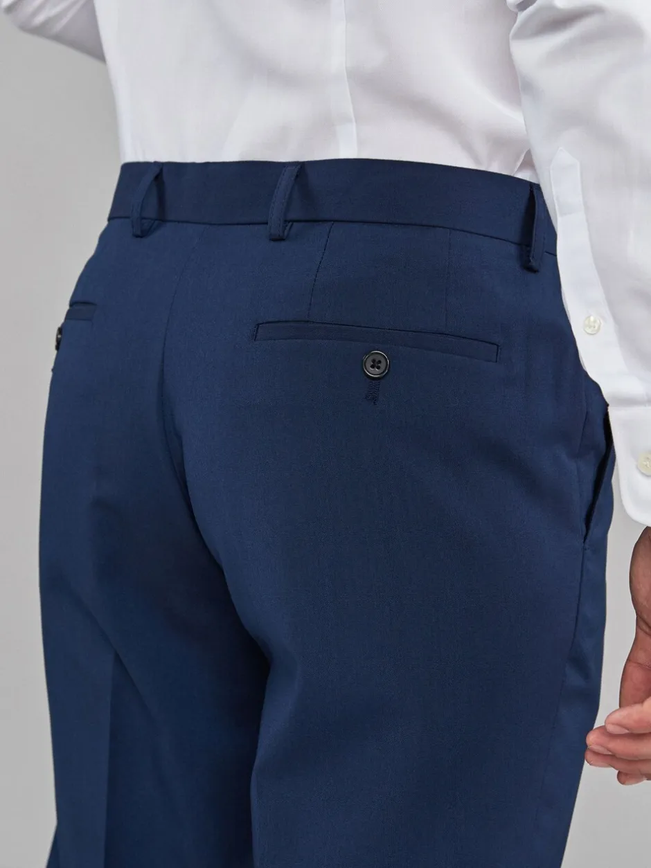 Formele Broek|Broeken En Chino's*Next Helderblauw - Normale Pasvorm - Chique stretchy broek