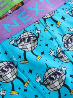 Ondergoed|Ondergoed*Next - Verpakking van 8 - Boxershorts Heldere Disco Karakter