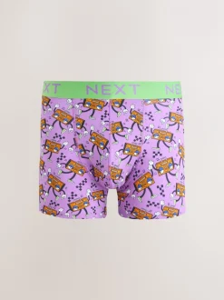 Ondergoed|Ondergoed*Next - Verpakking van 8 - Boxershorts Heldere Disco Karakter