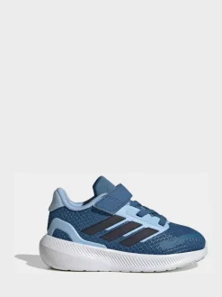 Sneakers|adidas Hemelsblauw - Runfalcon 5 Hook and Loop Easy On sneakers voor zuigelingen