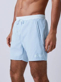 Badkleding*BOSS Hemelsblauw - Starfish sneldrogende zwembroek