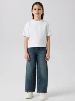Jeans*Name It Hemelsblauw - jeans met wijde pijpen