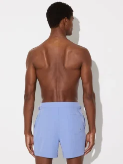 Badkleding|Reiss - Sun Side-Adjuster Swim Shorts Hemelsblauw