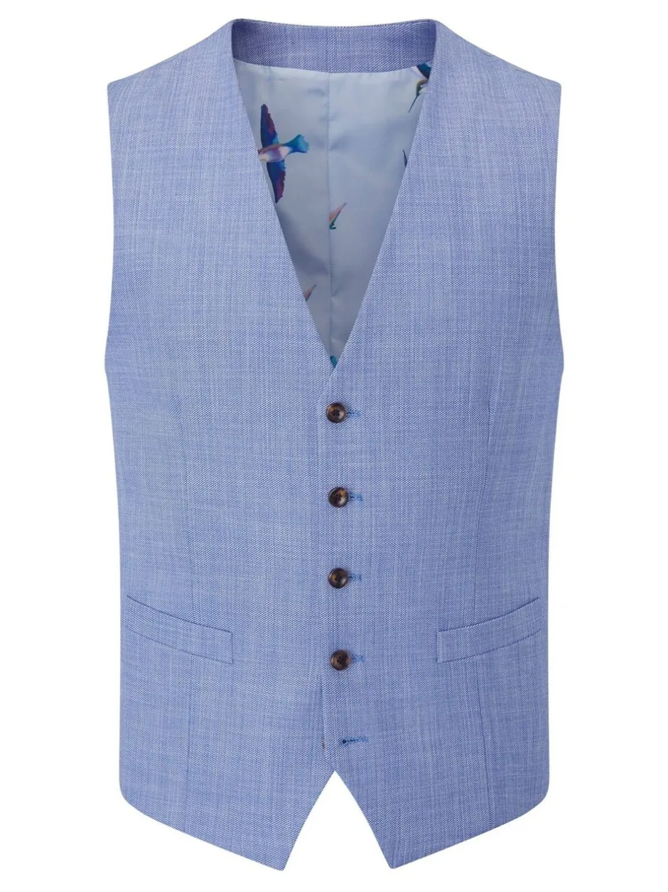 Vesten|Skopes - Redding tailored fit gilet Hemelsblauw