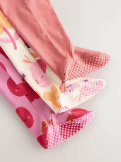 Babypakjes En Babypyjama's*Next Herfstfruit - 2-weg slaappakjes met ritssluiting, set van 3 (0-2jr)