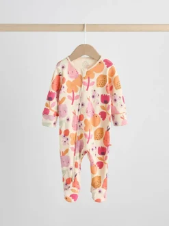 Babypakjes En Babypyjama's*Next Herfstfruit - 2-weg slaappakjes met ritssluiting, set van 3 (0-2jr)