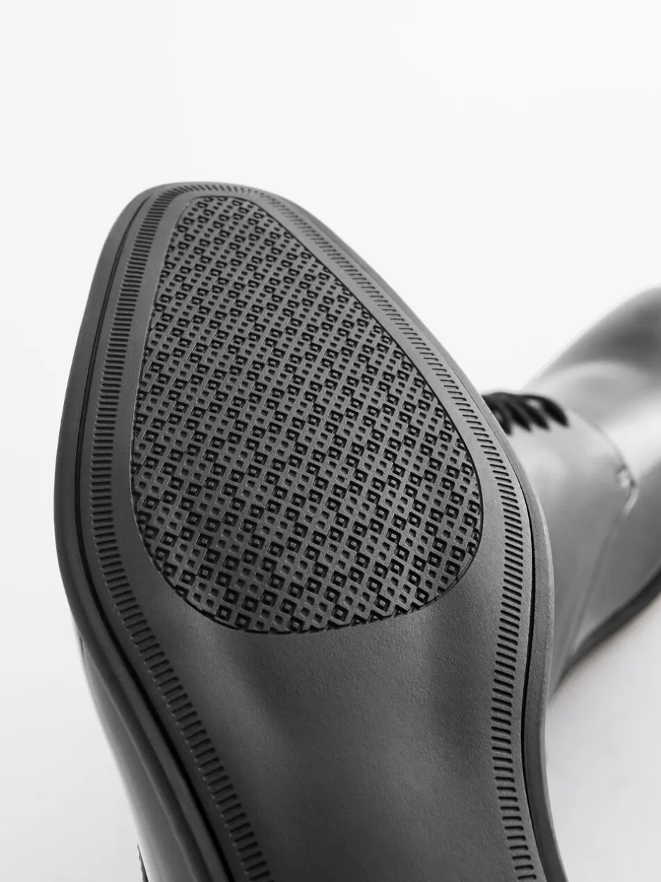 Schoenen|Formele Schoenen|Next Hoogglans zwart - Derbyschoenen met veter