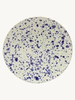 Eetservies En Pastaschalen|Hot Pottery 12 Piece Splatter Signature Dinner Set Bosbessen