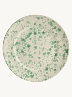 Eetservies En Pastaschalen|Hot Pottery Set of 4 Splatter Side Plates Pistachio