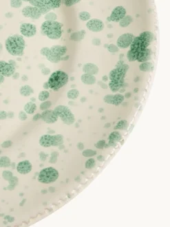 Eetservies En Pastaschalen|Hot Pottery Set of 4 Splatter Side Plates Pistachio