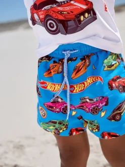 Badkleding|Badkleding*Next - Set van surfhemdje en zwembroek (3mnd -7jr) Hot Wheels