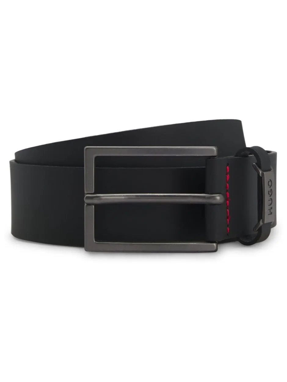 Riemen En Bretels*HUGO Gabriel Leather Belt