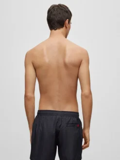 Badkleding*HUGO zwembroek met logo en voering